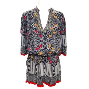 Angie Drop Waist Boho Dress